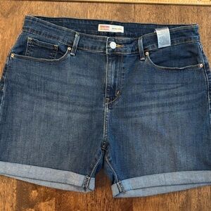 Signature by Levi Strauss Denim rolled cuff shirts size 16